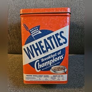 Vintage Wheaties "Breakfast Of Champions" Tin